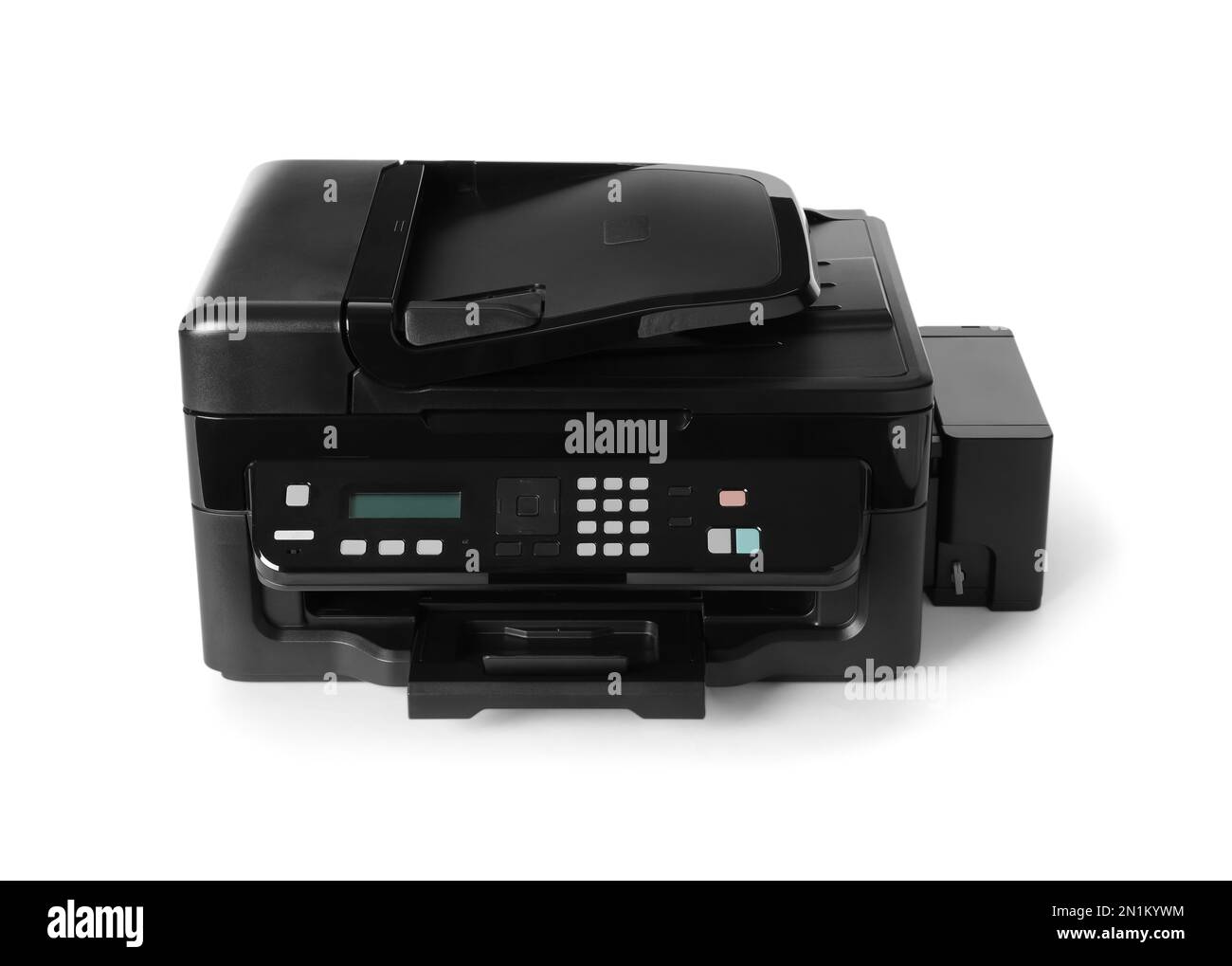 New modern multifunction printer isolated on white Stock Photo Alamy