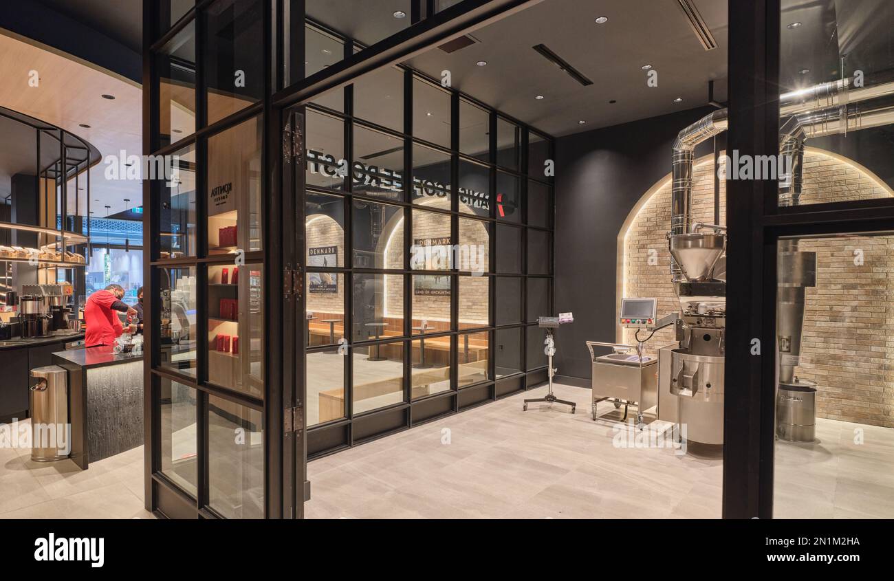 Danish Pastry and coffee shop Yorkdale Mall Stock Photo Alamy