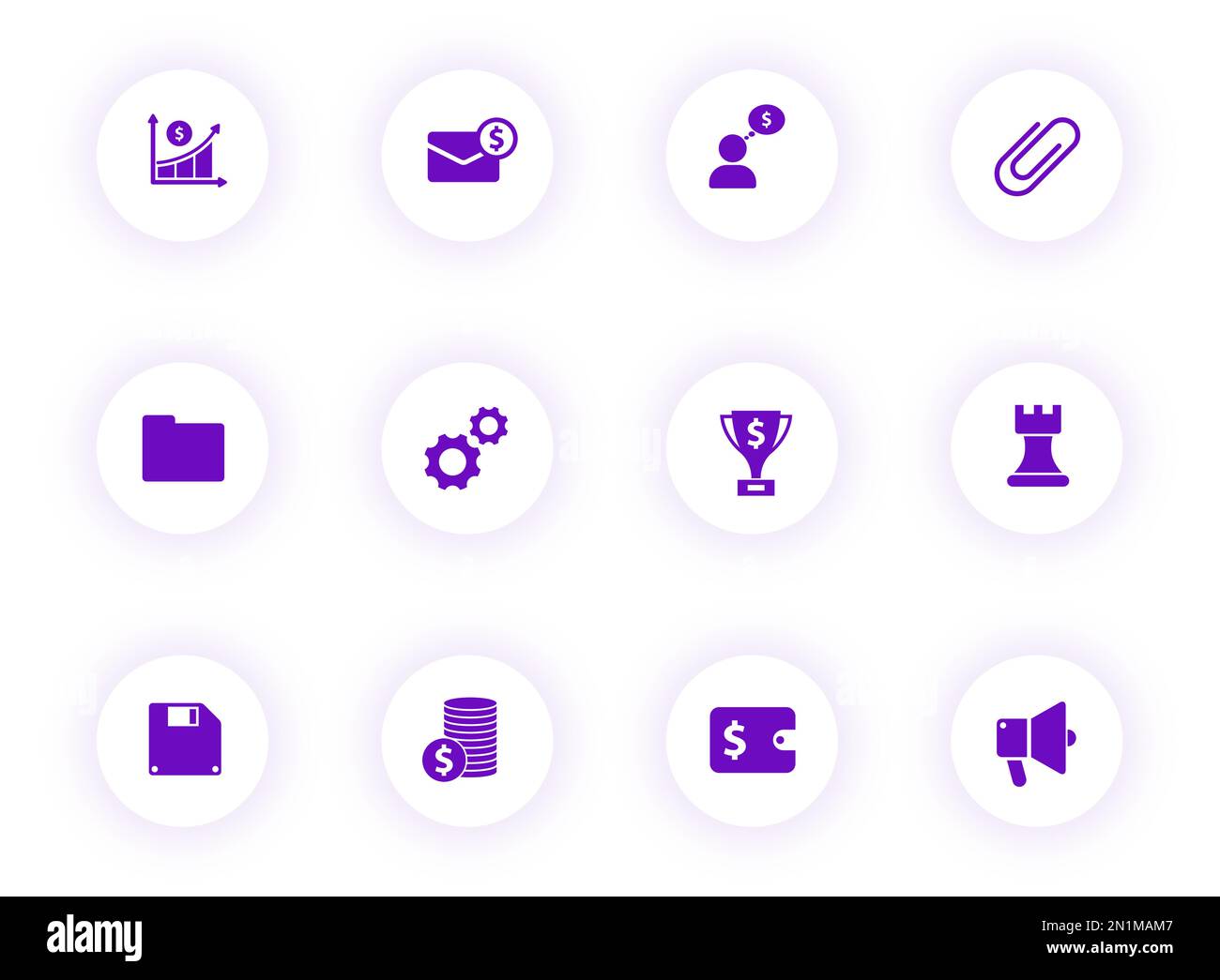 Purple folder design Cut Out Stock Images & Pictures - Alamy
