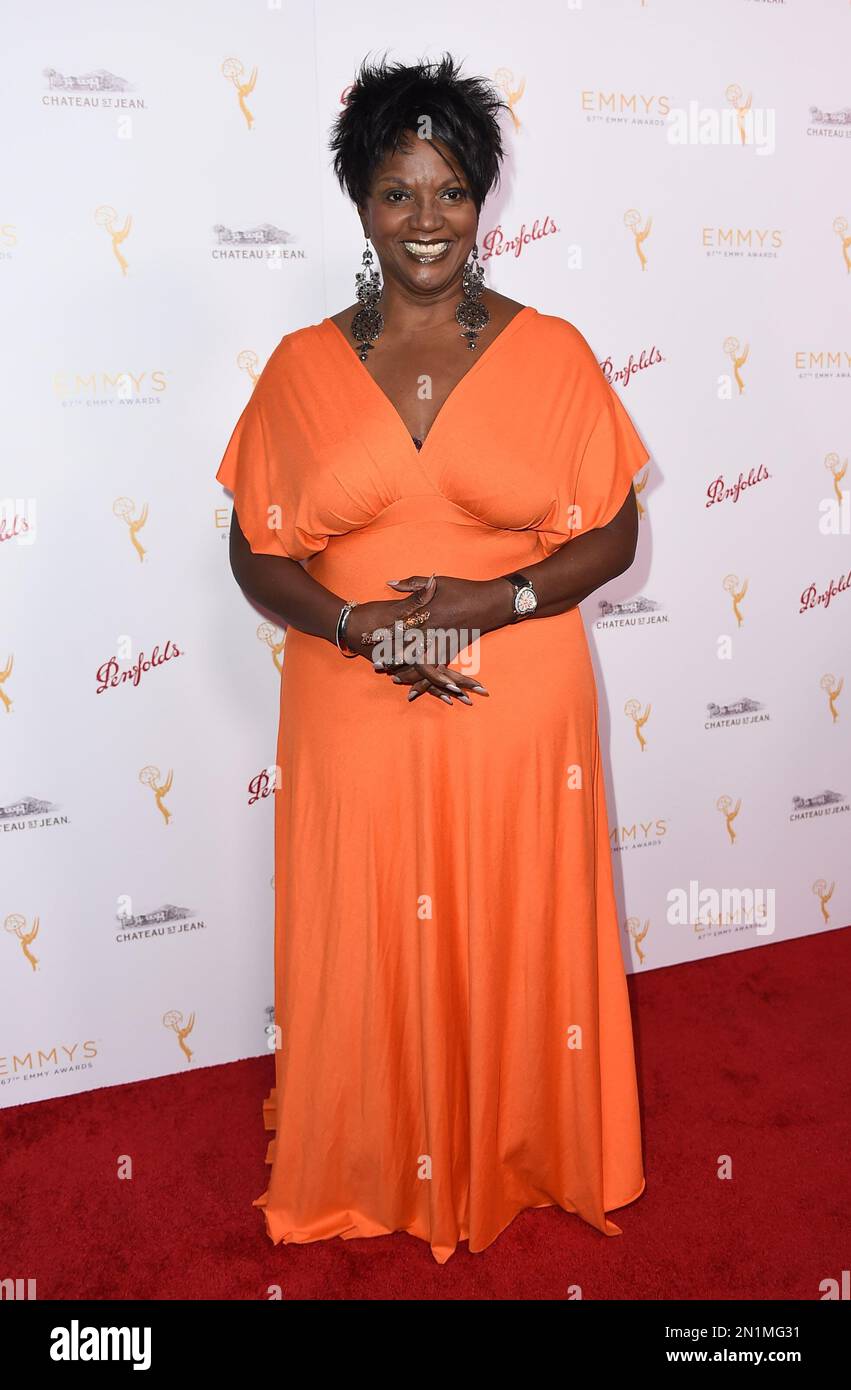 Anna Maria Horsford arrives at the Television Academy's 67th Emmy