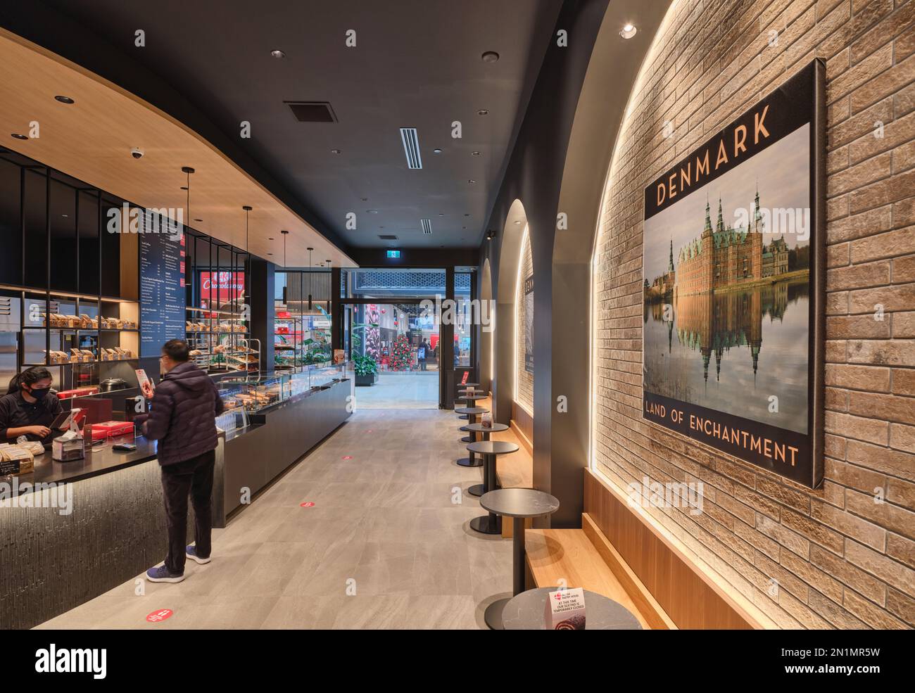 Danish Pastry and coffee shop Yorkdale Mall Stock Photo Alamy