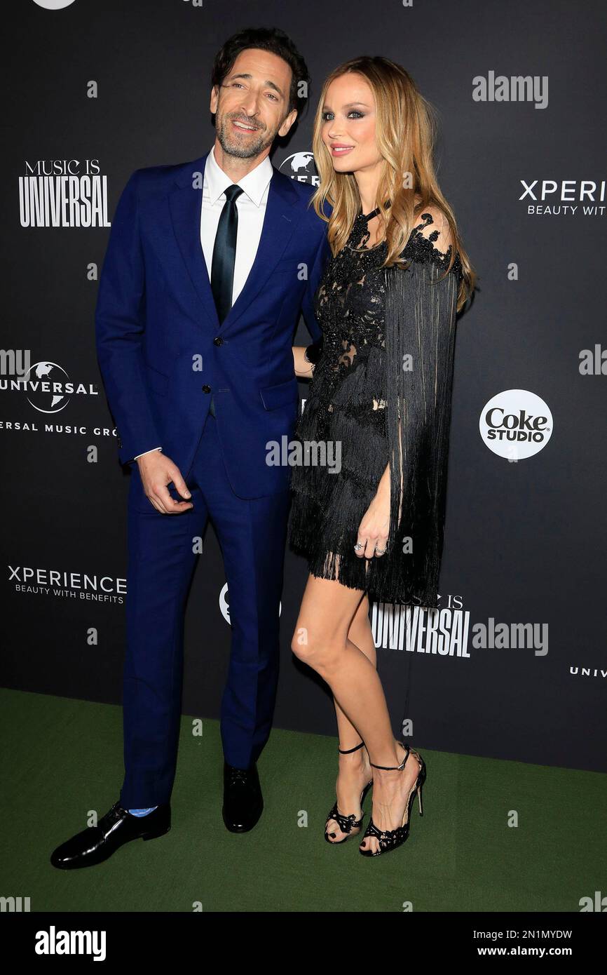 Los Angeles, CA. 5th Feb, 2023. Adrien Brody, Georgina Chapman at