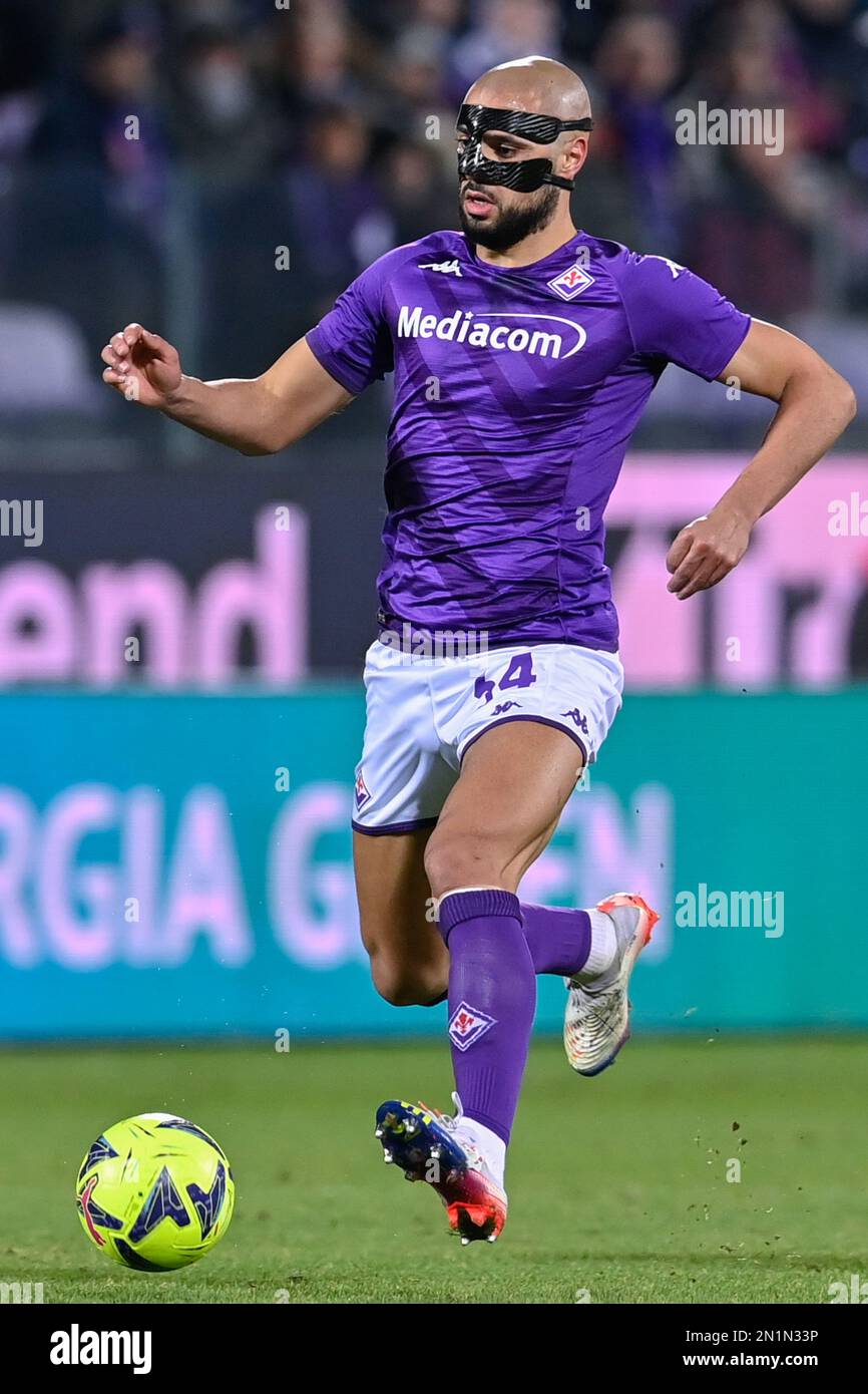 Sofyan Amrabat (ACF Fiorentina) during the italian soccer Serie A match