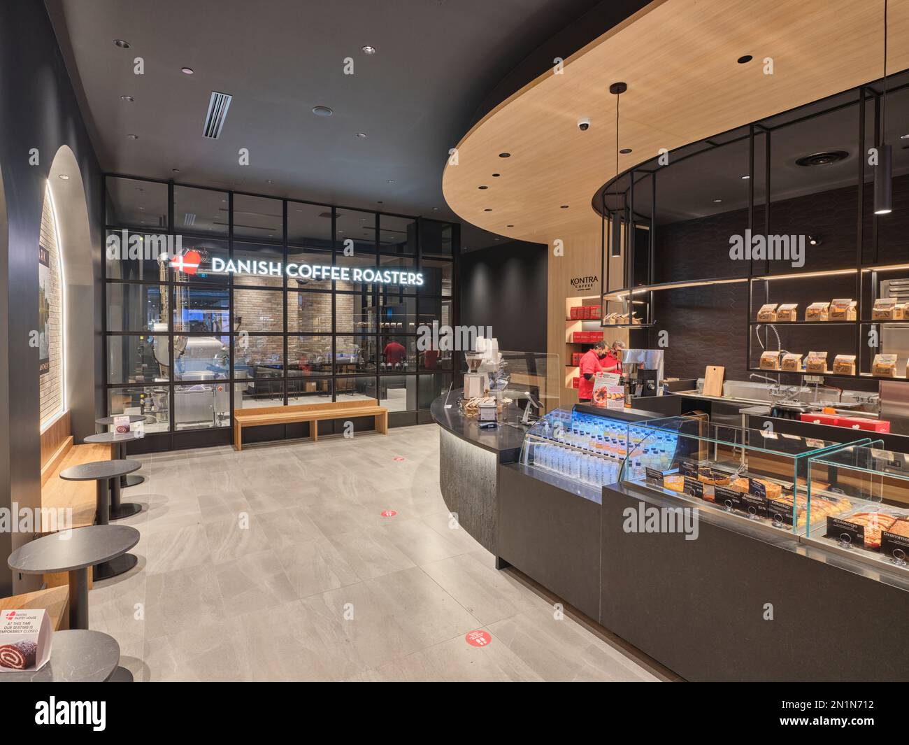 Danish Pastry and coffee shop Yorkdale Mall Stock Photo Alamy