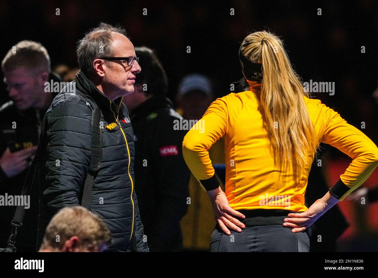 HEERENVEEN, NETHERLANDS - FEBRUARY 4: Jutta Leerdam of Team Jumbo