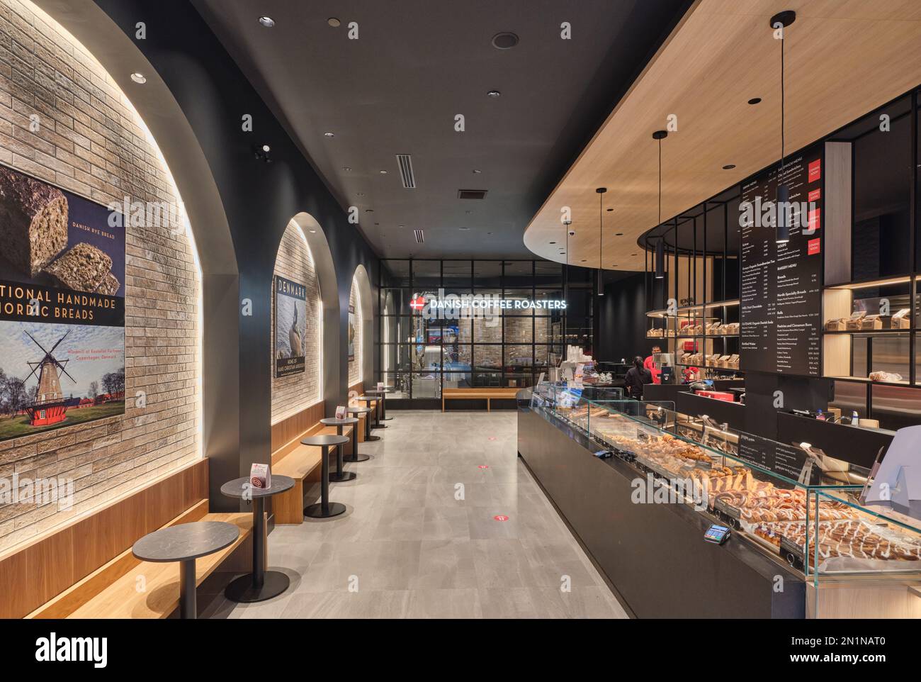 Danish Pastry and coffee shop Yorkdale Mall Stock Photo Alamy