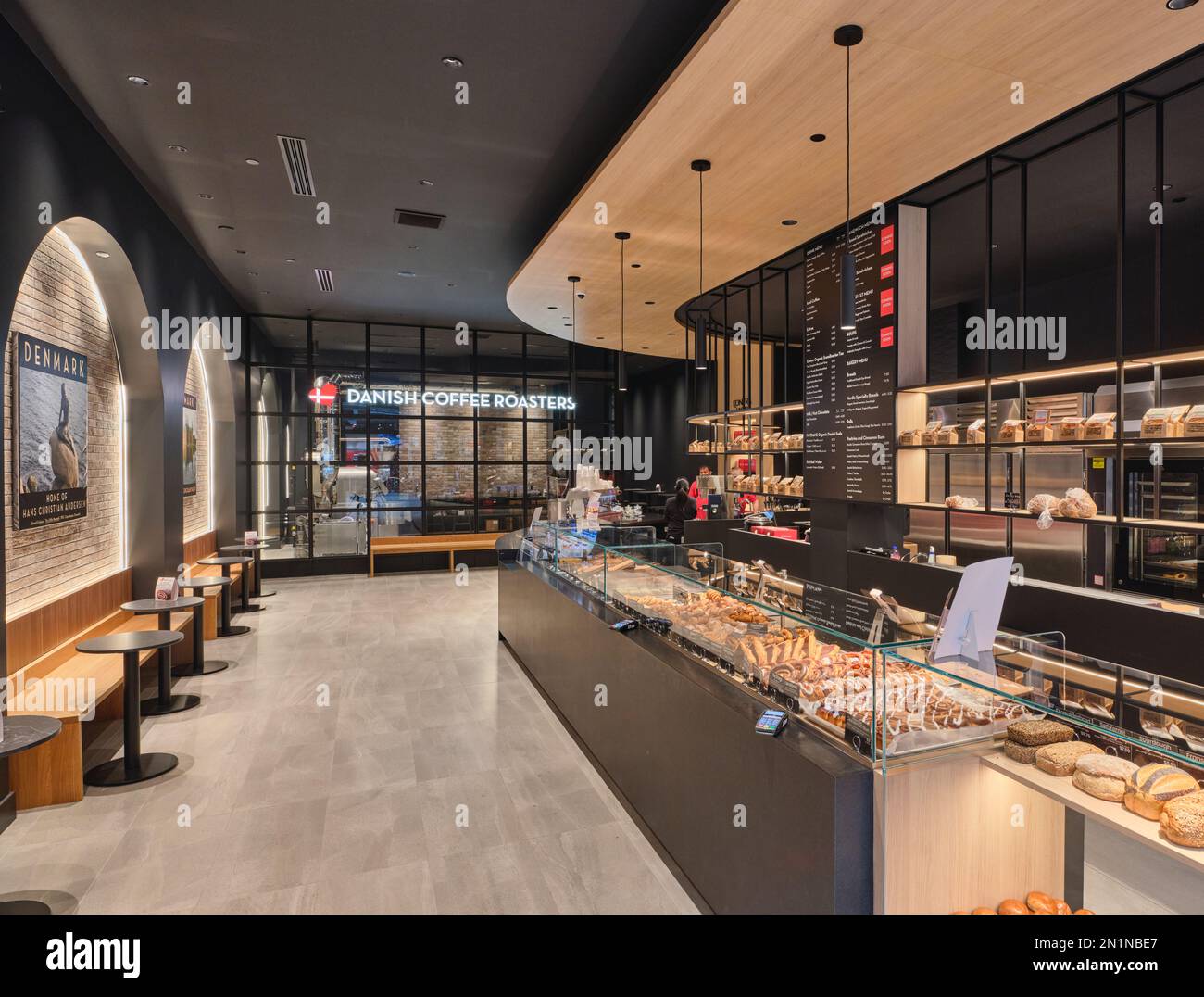 Danish Pastry and coffee shop Yorkdale Mall Stock Photo Alamy