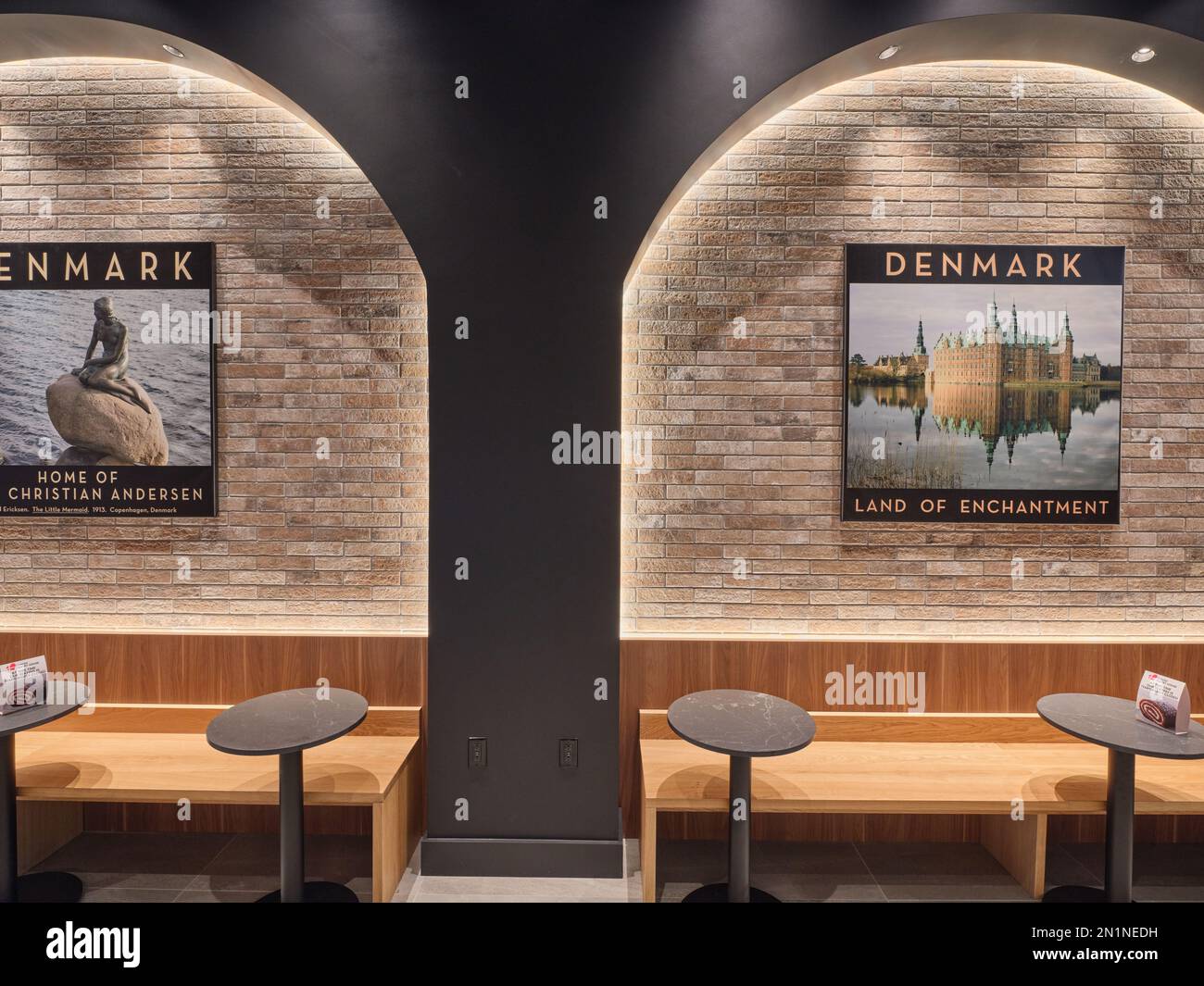 Danish Pastry and coffee shop Yorkdale Mall Stock Photo Alamy