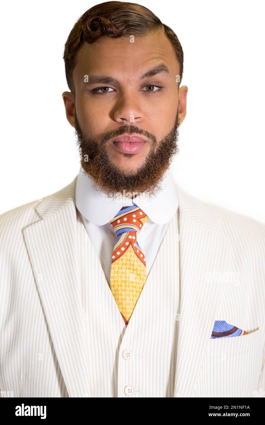 Singer Jidenna poses for a portrait ahead of their "EEPHUS" Tour on