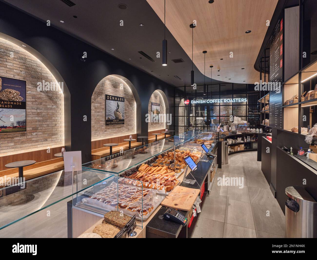 Danish Pastry and coffee shop Yorkdale Mall Stock Photo Alamy