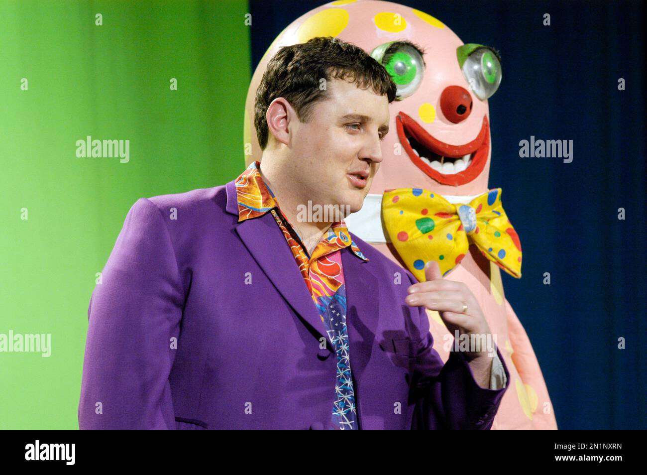 Peter Kay with Mr Blobby in the seminal 2005 Comic Relief 'Amarillo ...
