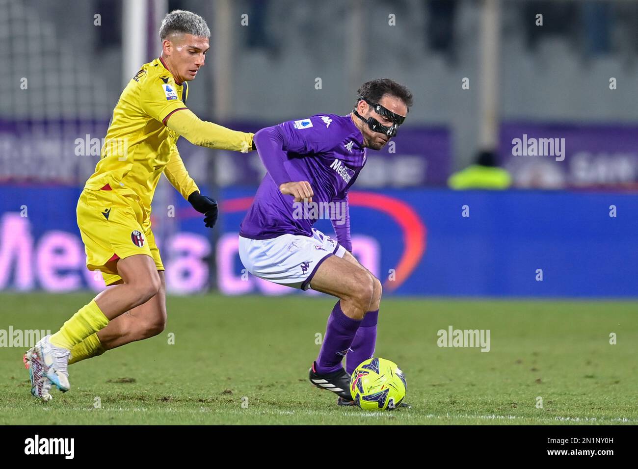 Italian Soccer Serie a Match - Bologna FC Vs ACF Fiorentina