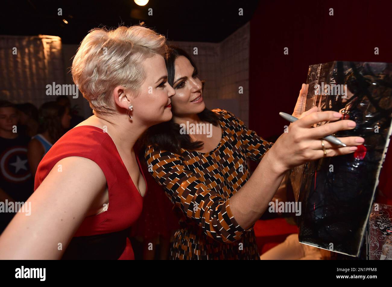 IMAGE DISTRIBUTED FOR DISNEY STORE Lana Parrilla and Ginnifer Goodwin