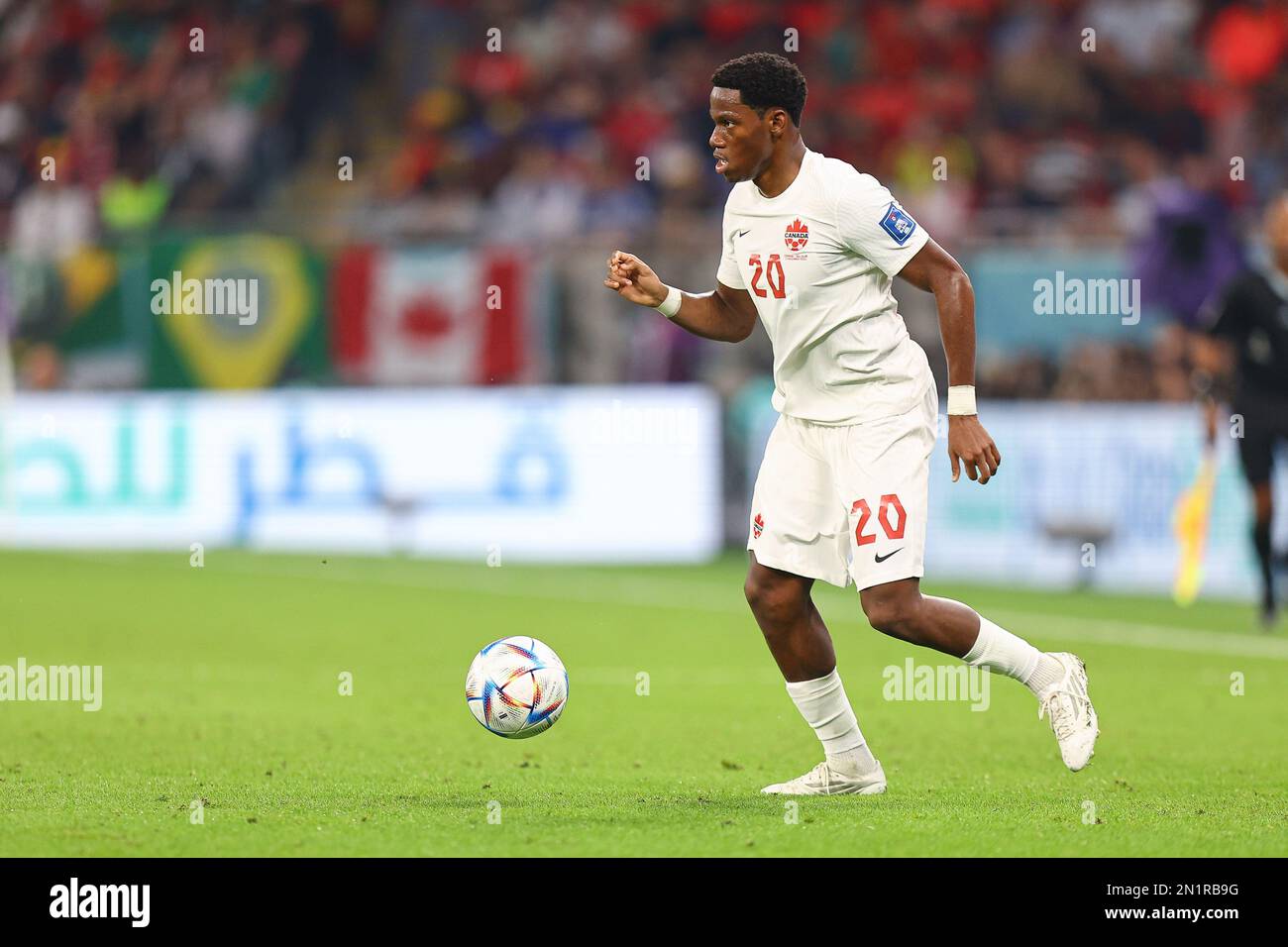 DOHA, QATAR NOVEMBER 23 Jonathan David during the FIFA World Cup(08)
