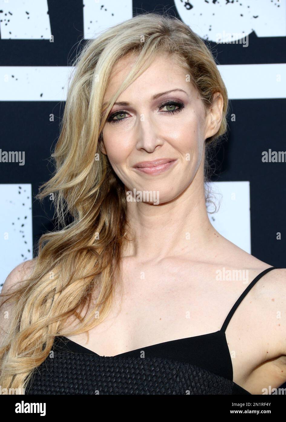 Kelli Jones arrives at the Los Angeles premiere of "Straight Outta