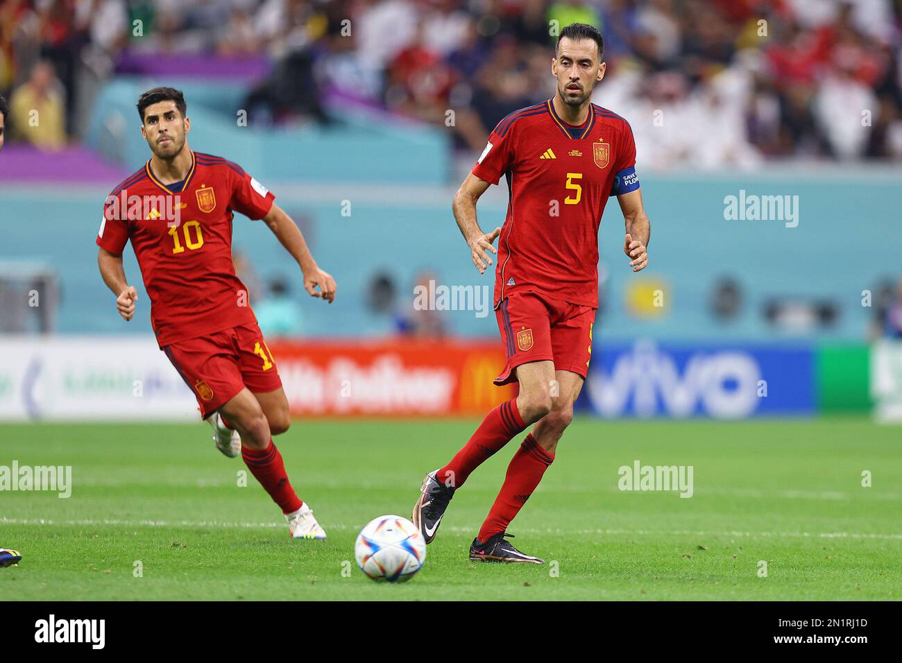 AL KHOR, QATAR NOVEMBER 27 Sergio Busquets during the FIFA World Cup