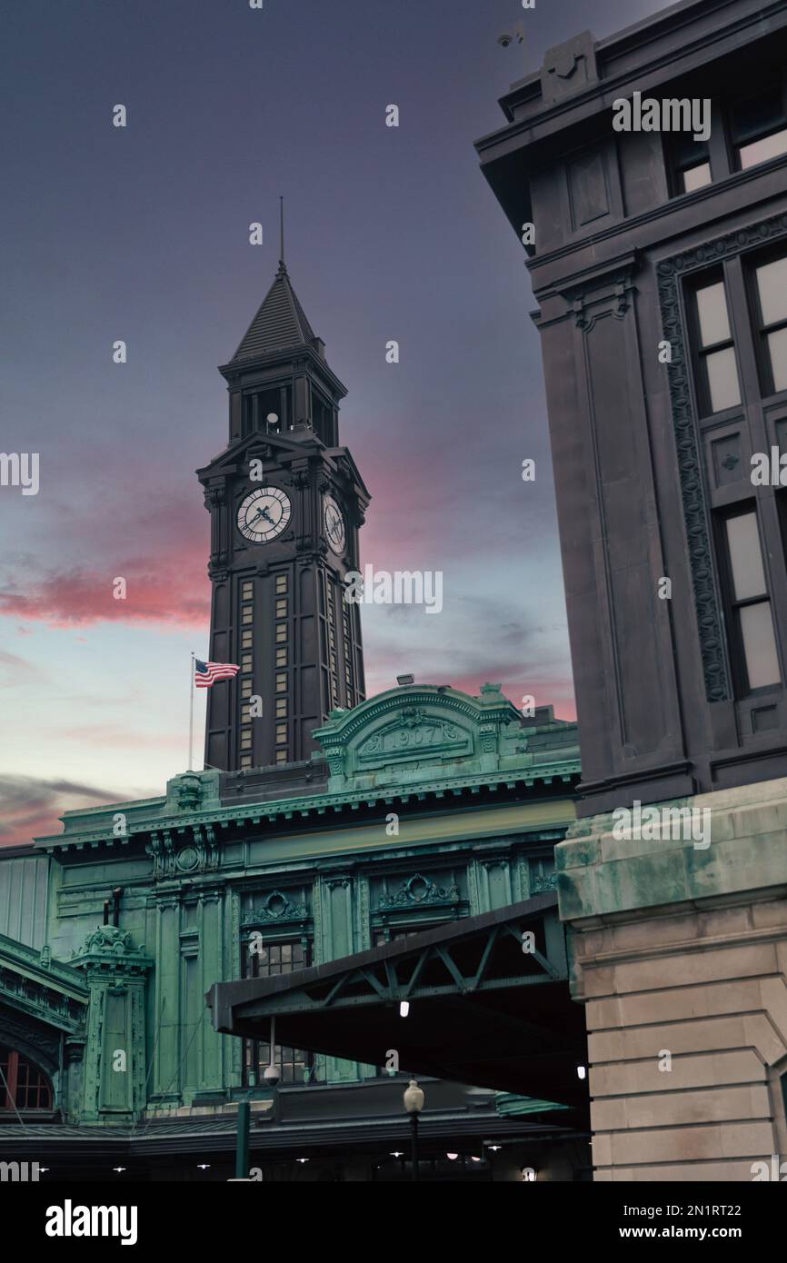 Lackawanna clock tower hi-res stock photography and images - Alamy
