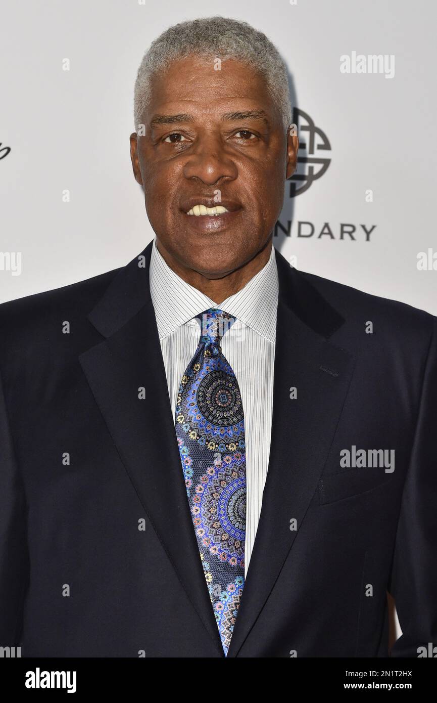 Julius Erving arrives at the 15th Annual Harold and Carole Pump