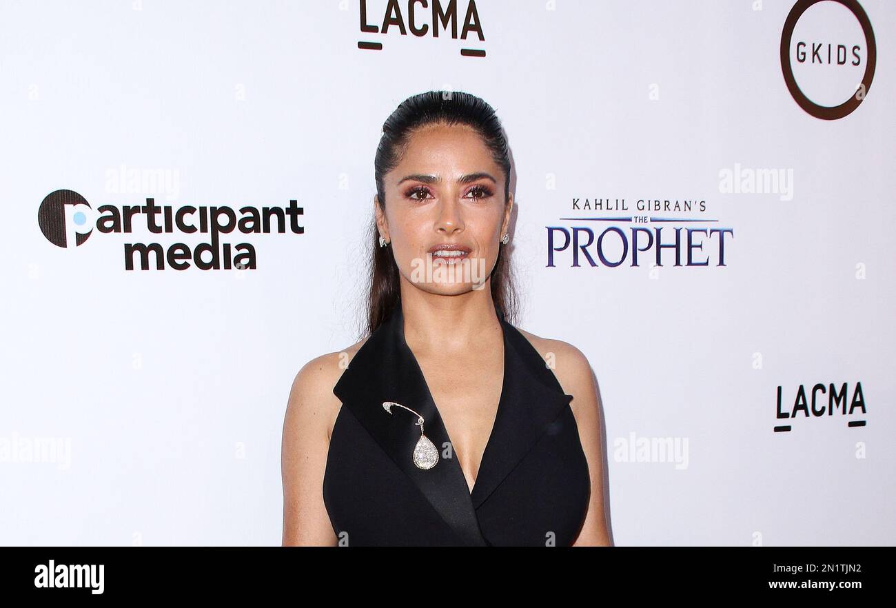 In this July 29, 2015 file photo, Salma Hayek attends the LA Special
