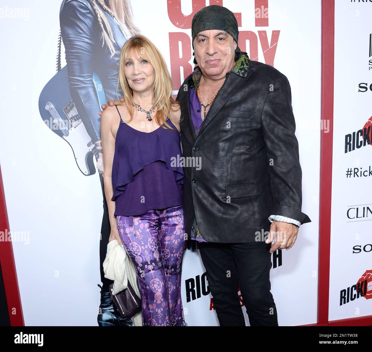 Maureen Van Zandt, left, and Steven Van Zandt attend the premiere of