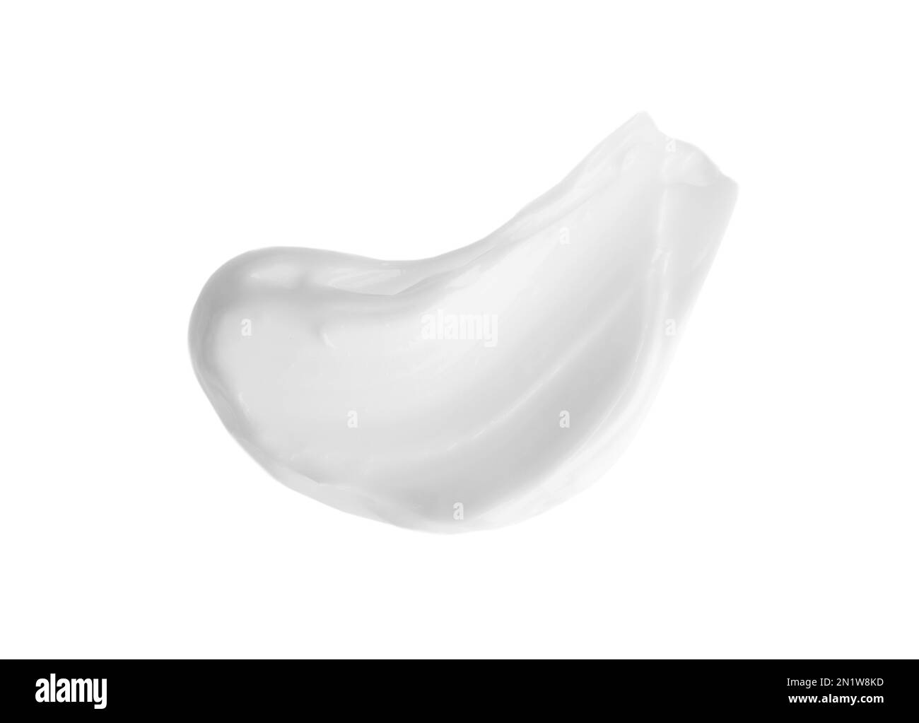 Cream sample on white background cosmetic product stock photo alamy