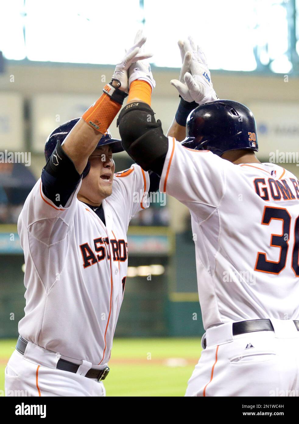 Houston Astros players visit Fort Hood