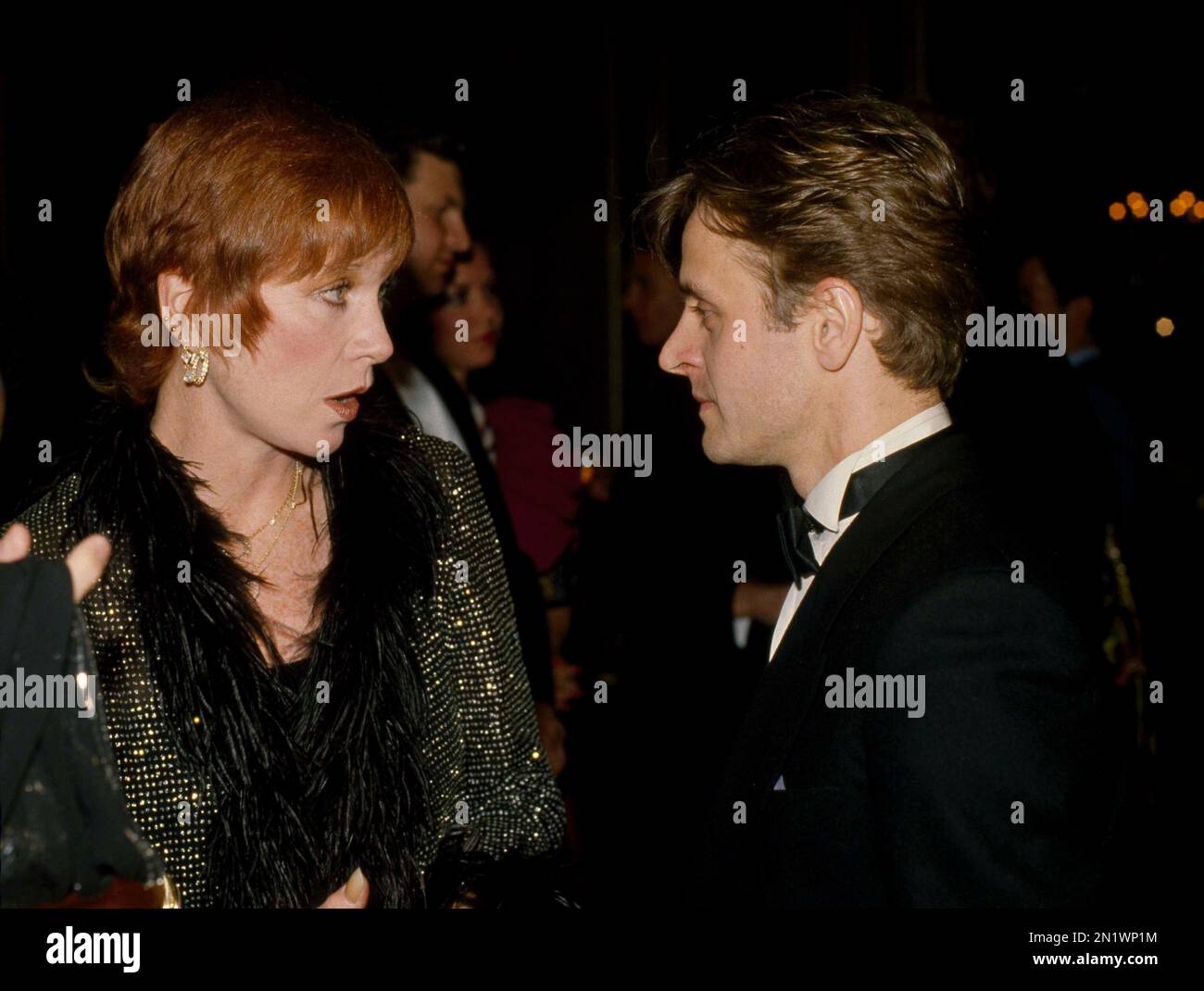 Actress Shirley MacLaine chats with former dancer and current artistic ...