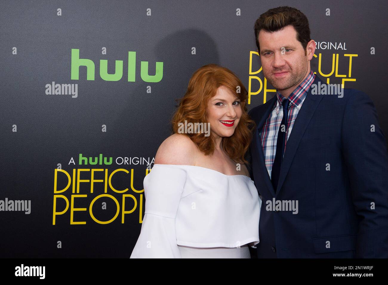 Julie Klausner and Billy Eichner attend the Hulu Original "Difficult ...