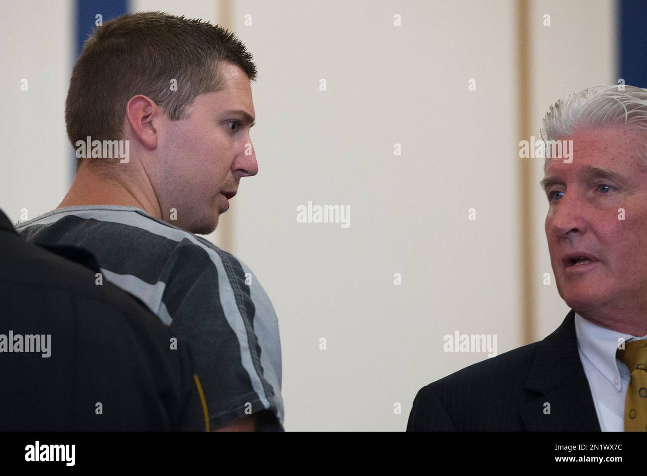 Former University of Cincinnati police officer Ray Tensing, left ...