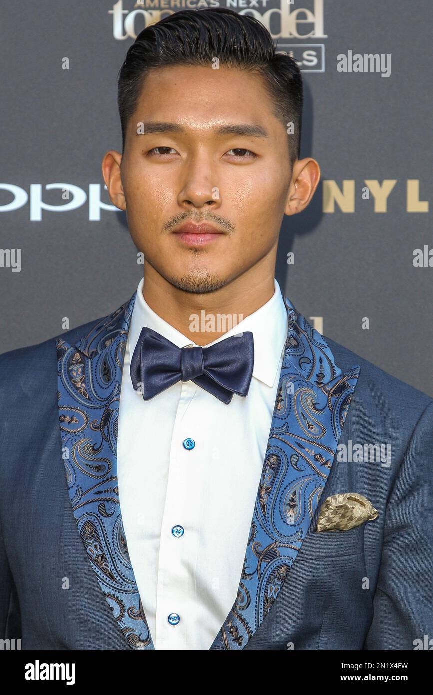 Justin Kim attends the 'America's Next Top Model' Cycle 22 Premiere