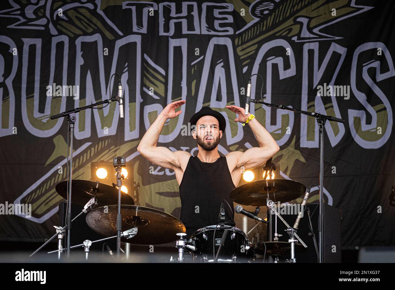 France 21 June 2019 The Rumjacks - live at Hell Fest Clisson © Andrea Ripamonti / Alamy Stock Photo