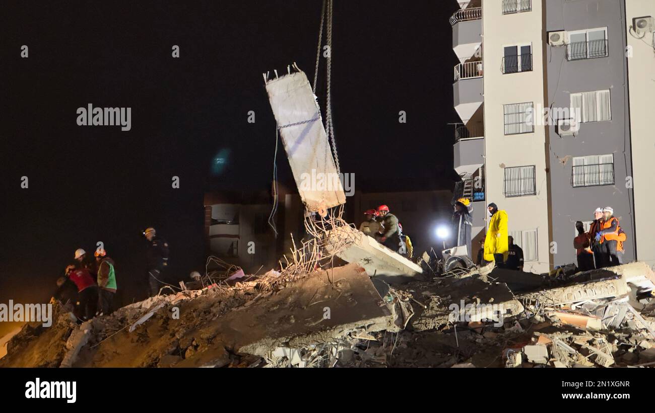 Images from the city of Adana in southeastern Turkey after the February