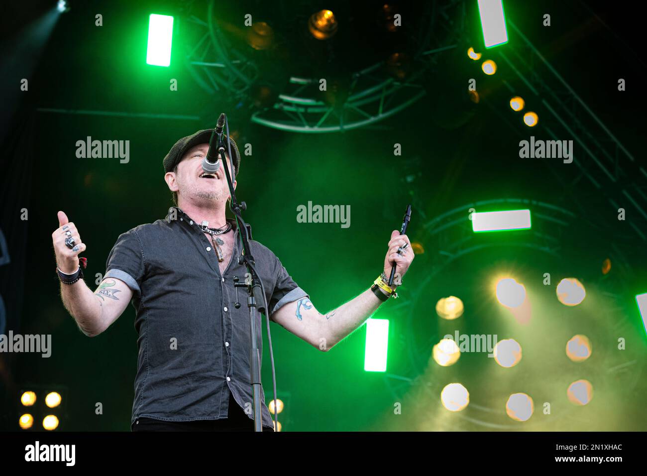 France 21 June 2019 The Rumjacks - live at Hell Fest Clisson © Andrea Ripamonti / Alamy Stock Photo
