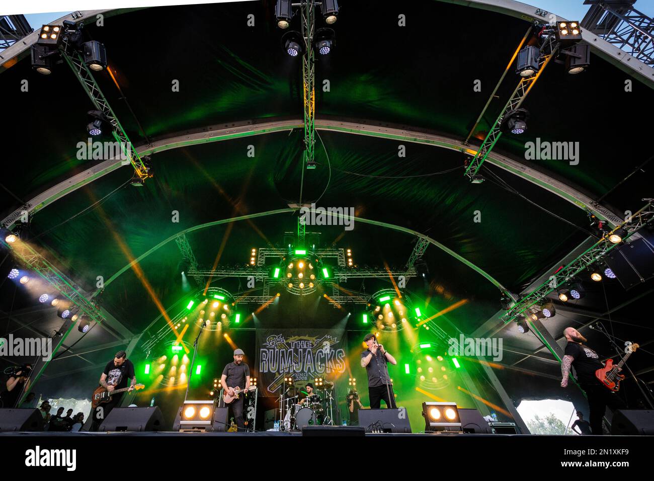 France 21 June 2019 The Rumjacks - live at Hell Fest Clisson © Andrea Ripamonti / Alamy Stock Photo