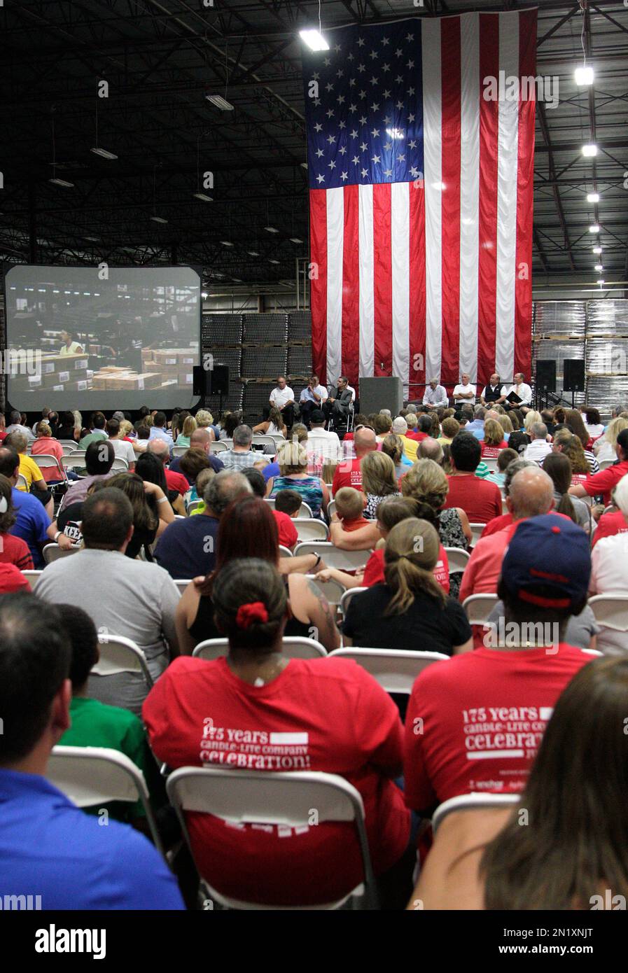 IMAGE DISTRIBUTED FOR CANDLELITE COMPANY Guests watch the opening