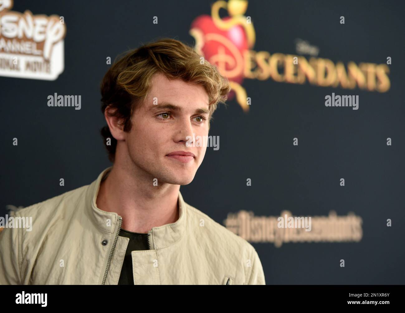 Jedidiah Goodacre, a cast member in "Descendants," poses at the
