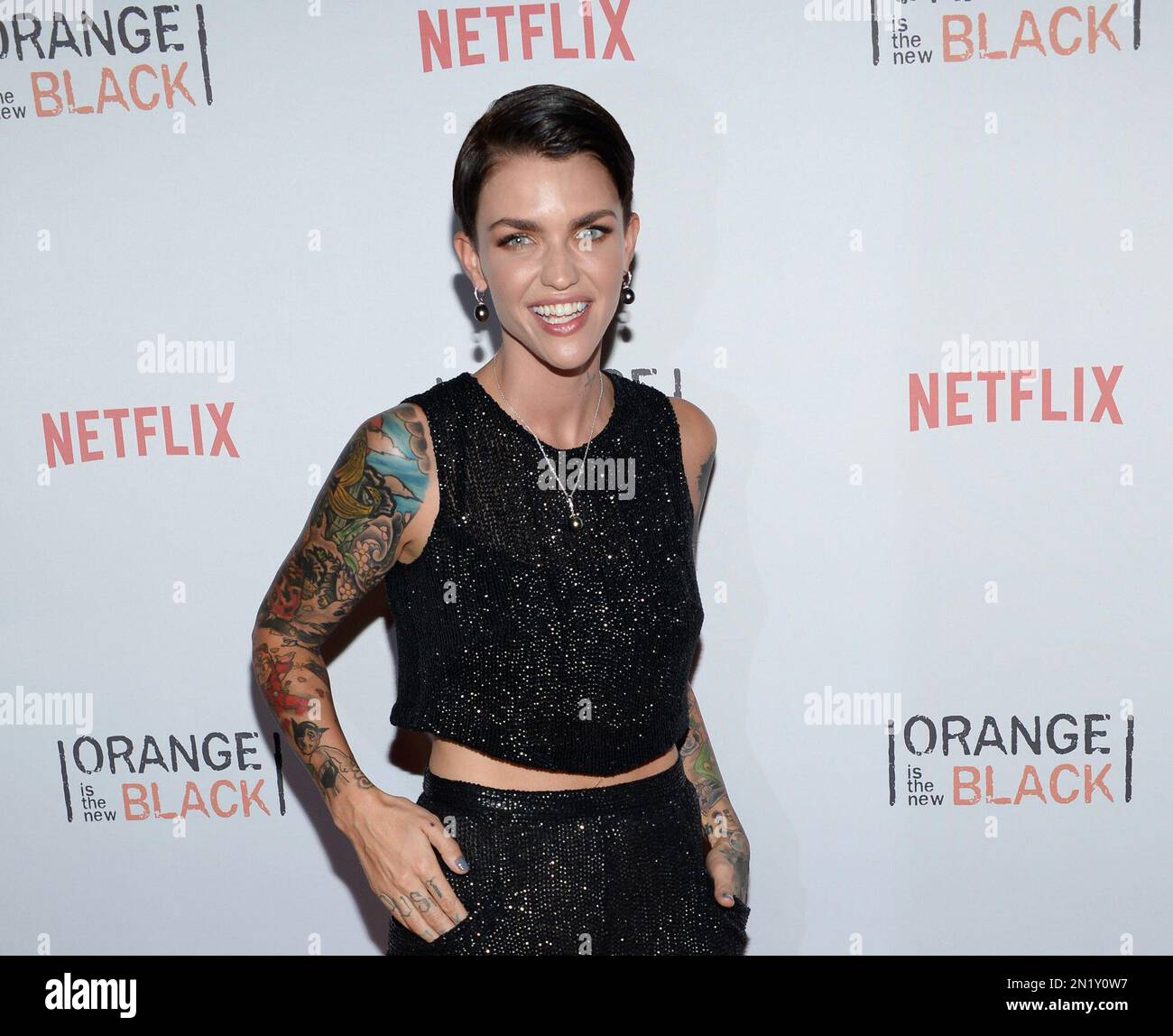 FILE - In this June 11, 2015 file photo, actress Ruby Rose attends ...