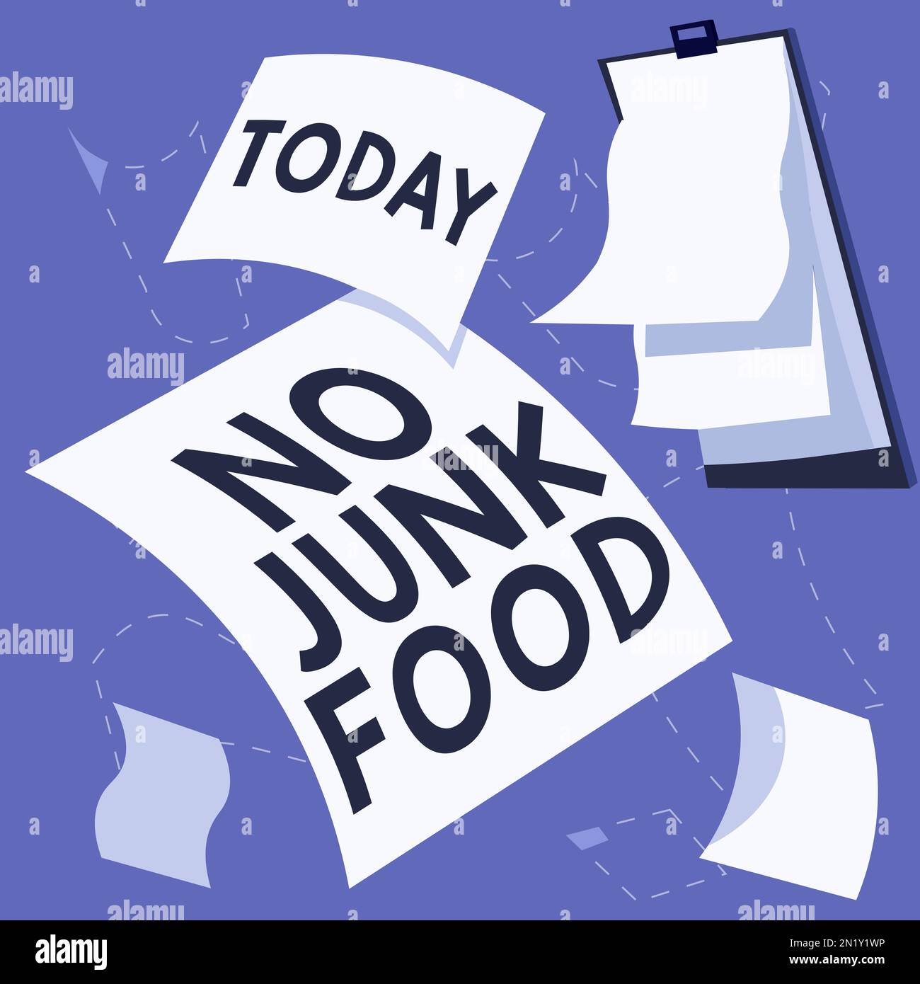 Handwriting Text No Junk Food Internet Concept Stop Eating Unhealthy Things Go On A Diet Give 3756