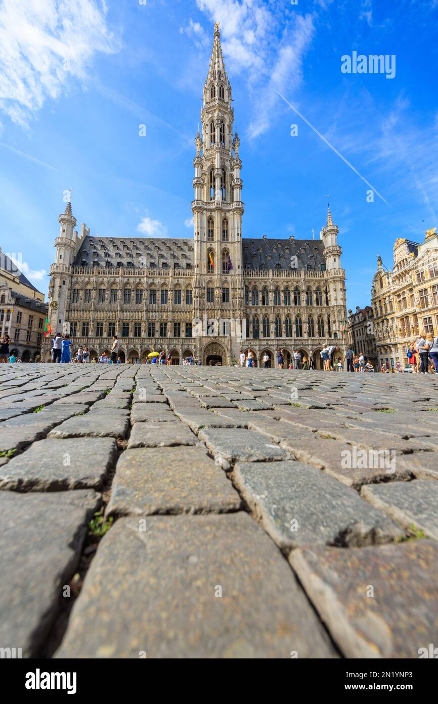 Brussels, Belgium, the famous Grand Place Stock Photo