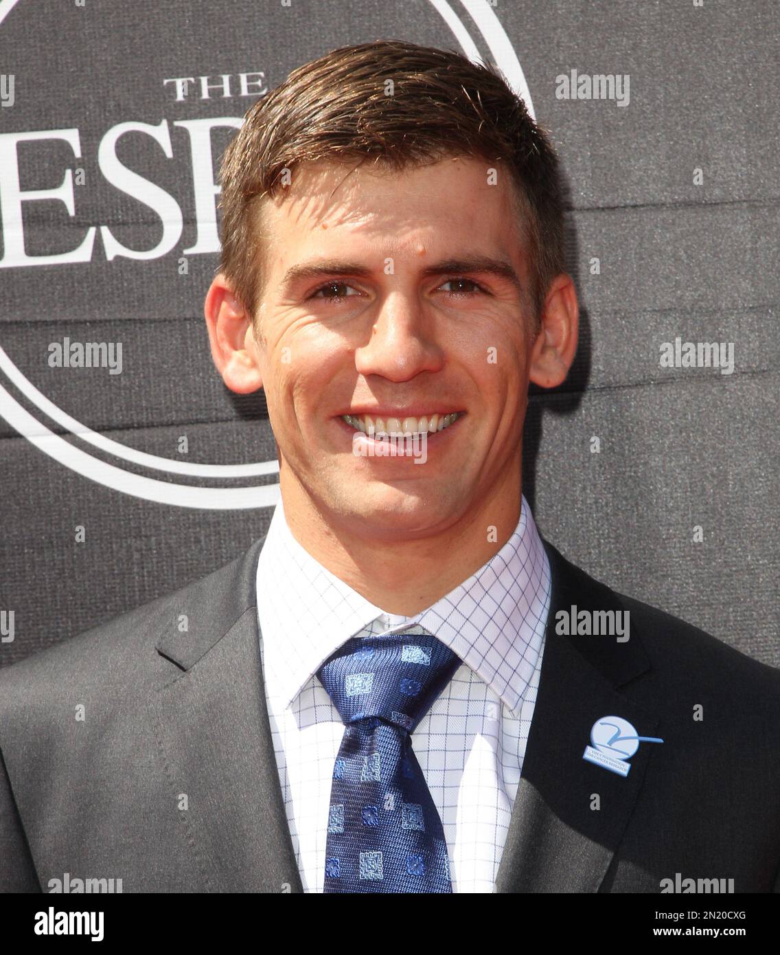 Josh Sheehan, motocross, arrives at the ESPY Awards at the Microsoft