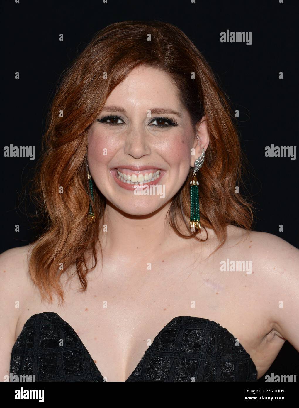 Vanessa Bayer attends the world premiere of "Trainwreck" at Alice Tully