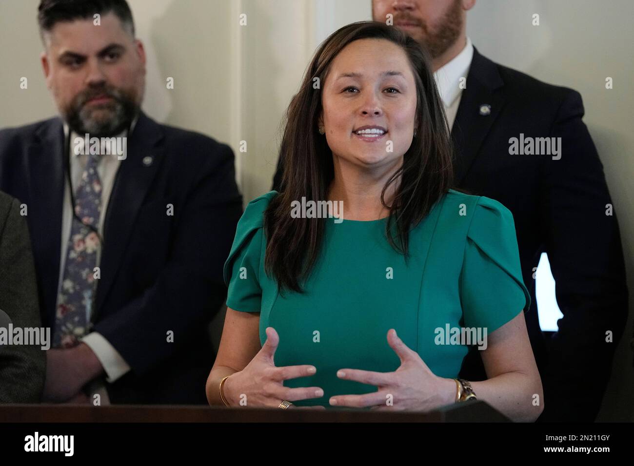 Oklahoma House minority leader Rep. Cyndi Munson, DOklahoma City