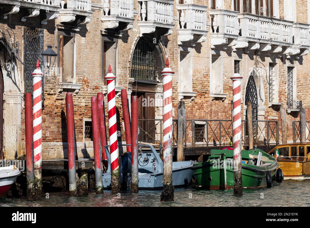 Canal Grande, Grand Canal, Venice, Veneto, Italy, Europe Stock Photo