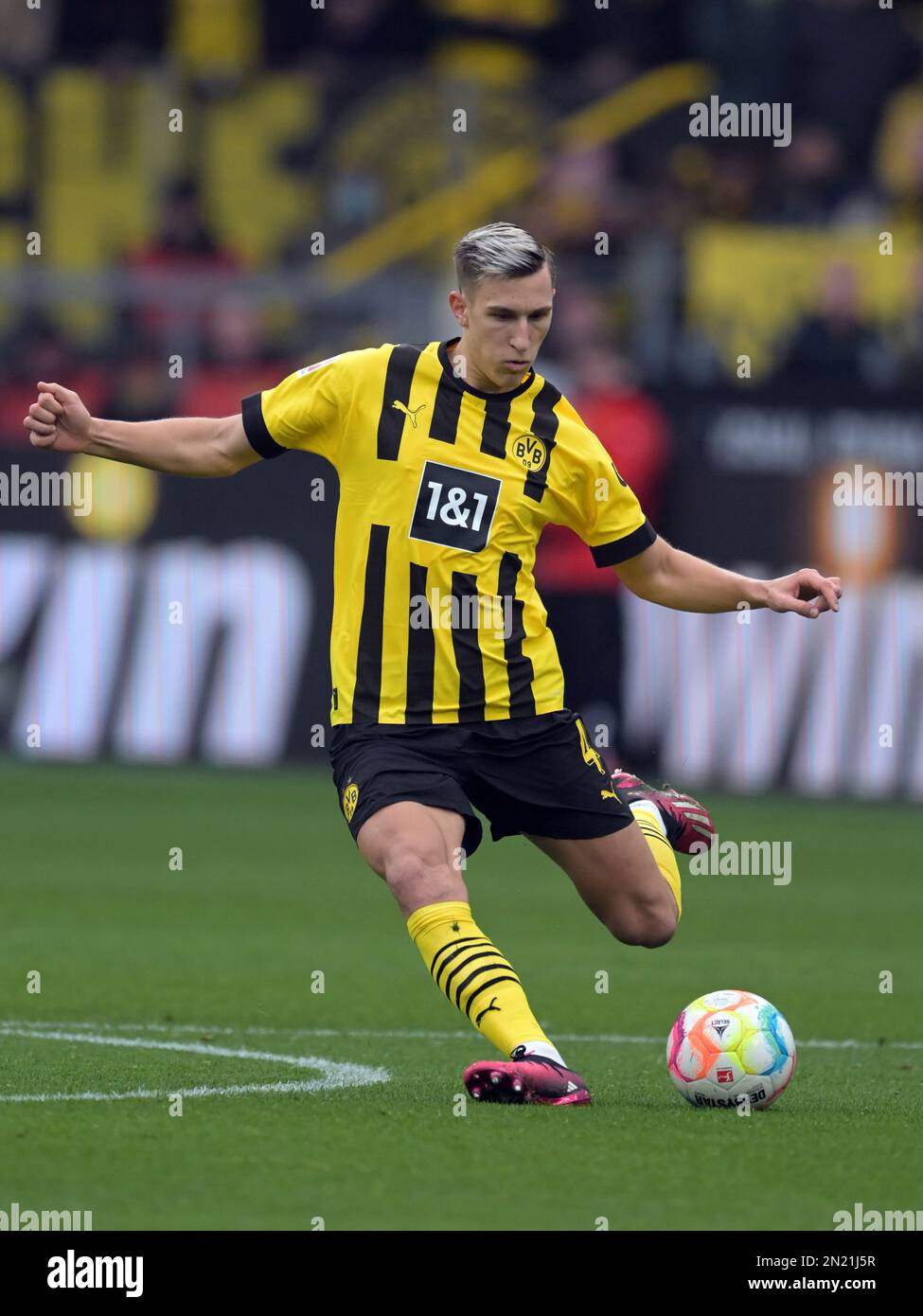 DORTMUND Nico Schlotterbeck Of Borussia Dortmund During The dortmund-nico-schlotterbeck-of-borussia-dortmund-during-the