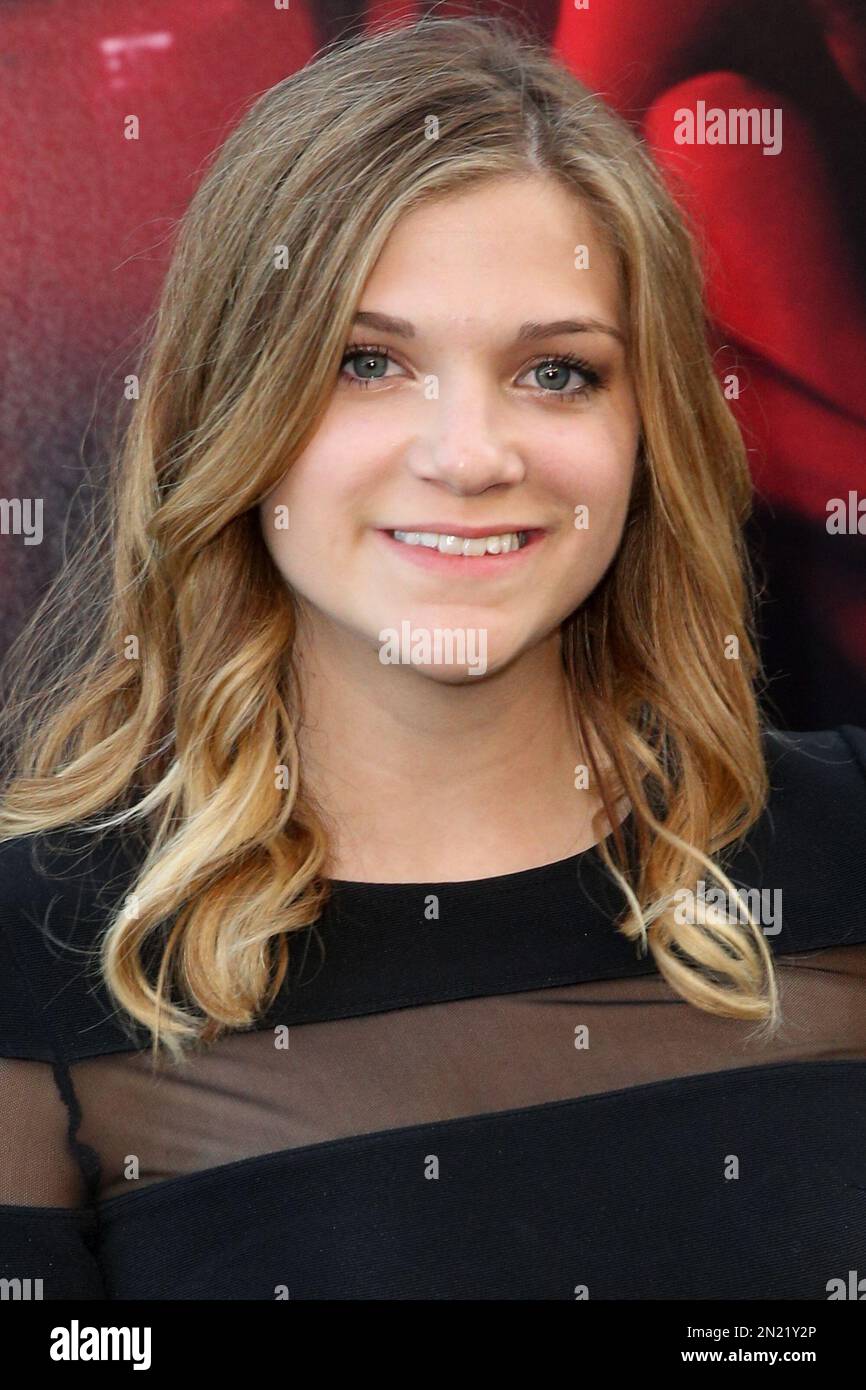 Monica Church arrives at the LA Premiere of "The Gallows" at Hollywood