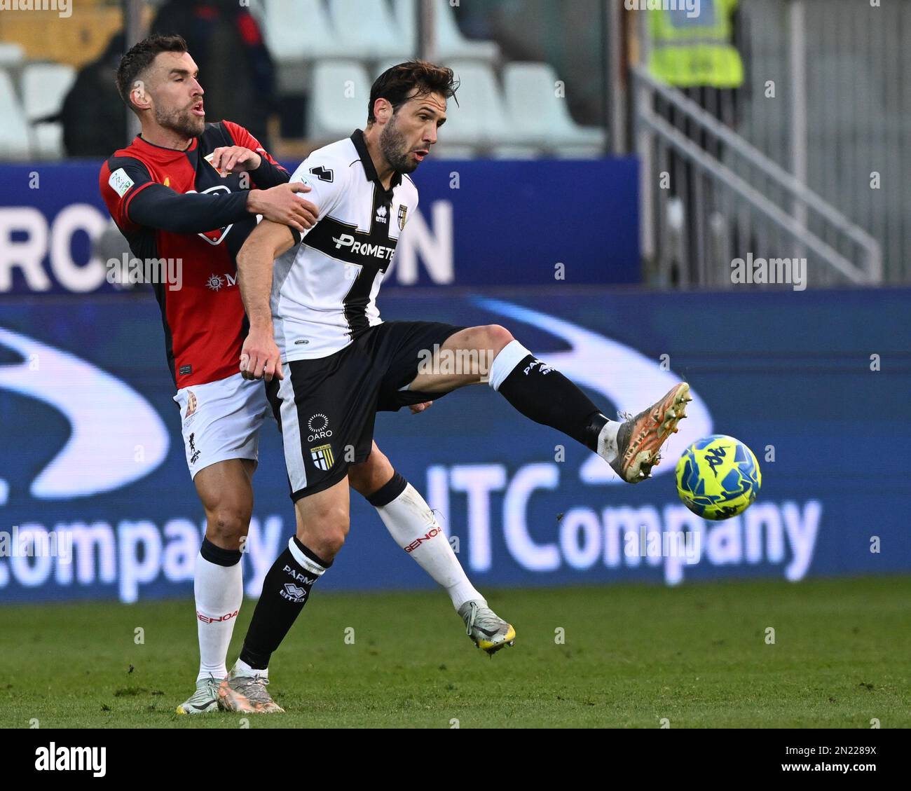 Parma, Italy. 05th Feb, 2023. Tardini Stadium, 05.02.23 Goalkeeper  Gianluigi Buffon (1 Parma) during the Serie B match between Parma and Genoa  at Tardini Stadium in Parma, Italia Soccer (Cristiano Mazzi/SPP) Credit