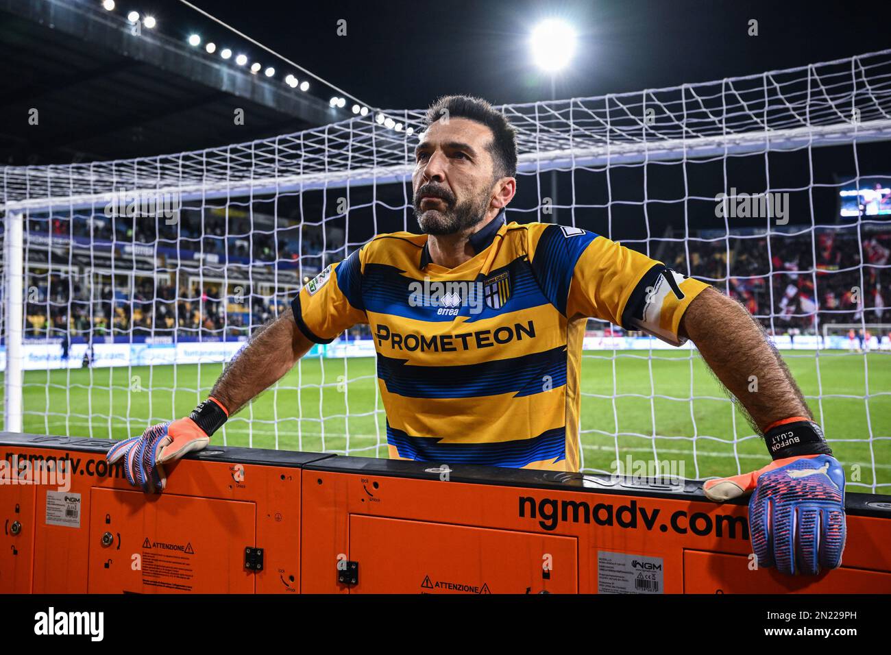 Parma, Italy. 05th Feb, 2023. Tardini Stadium, 05.02.23 Stefano Sabelli (2  Genoa) during the Serie B match between Parma and Genoa at Tardini Stadium  in Parma, Italia Soccer (Cristiano Mazzi/SPP) Credit: SPP