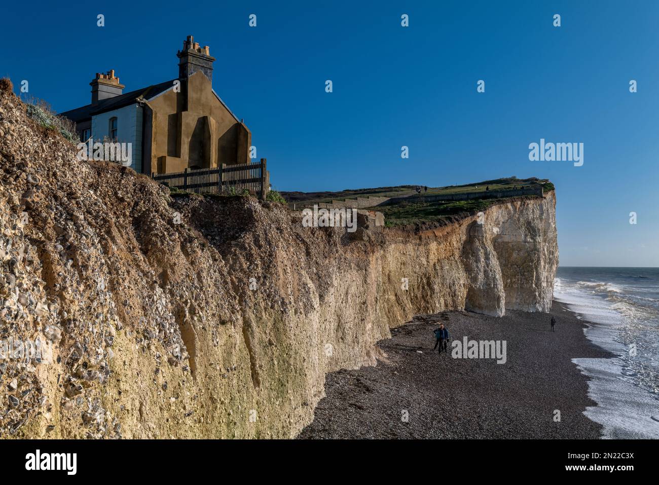 Seven Sisters White Cliffs, Sussex, England Stock Photo Alamy