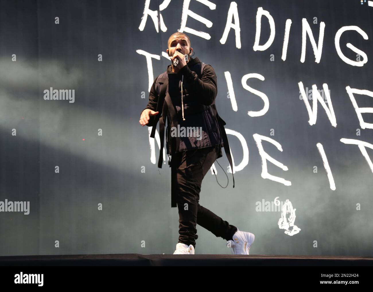 Canadian singer, Aubrey Drake Graham who is better known by the name