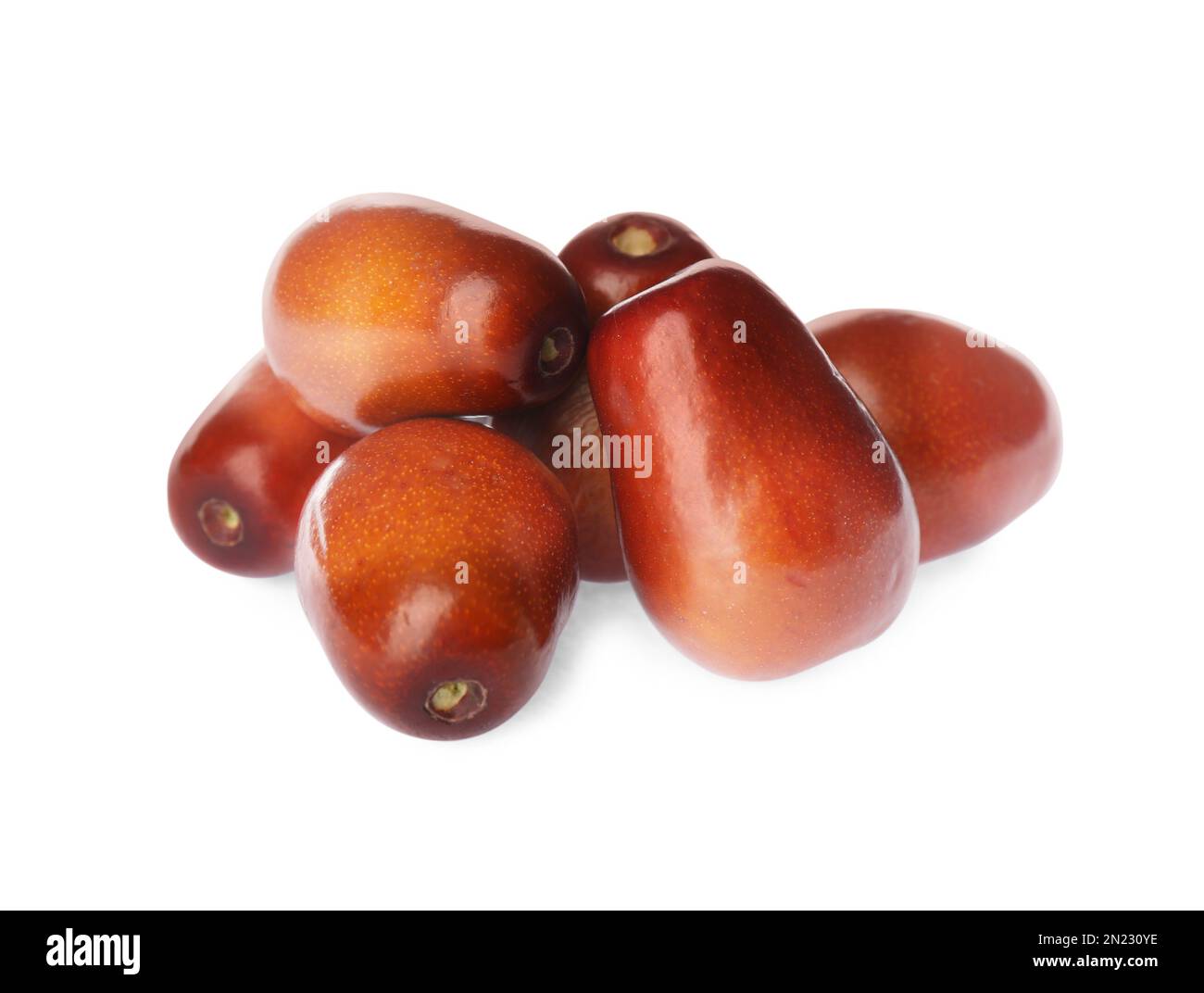 Fresh ripe oil palm fruits isolated on white Stock Photo - Alamy